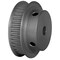 B&B Manufacturing 40-3P06-6FA3, Timing Pulley, Aluminum, Clear Anodized,  40-3P06-6FA3 - alternate 1